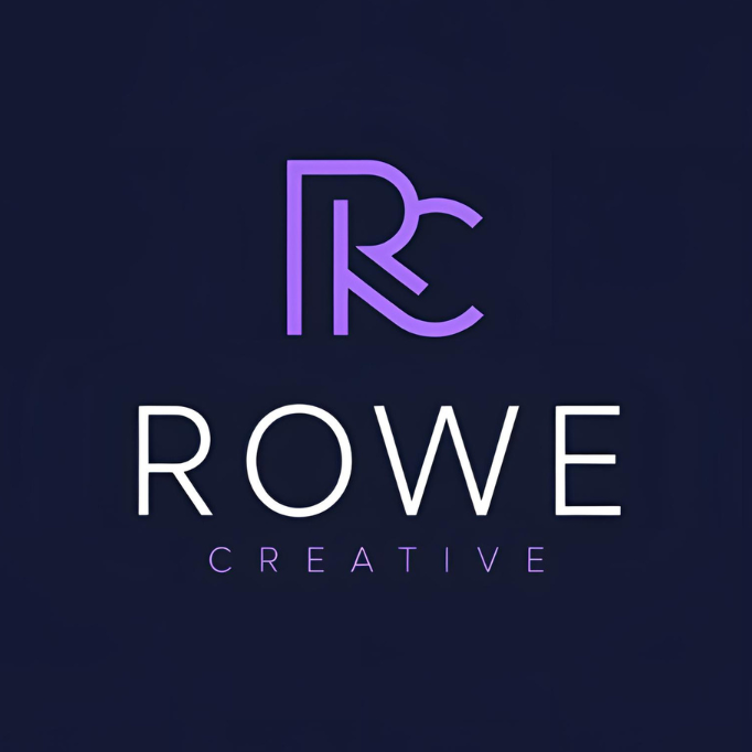 Rowe Creative brand logo – website design and structured digital support